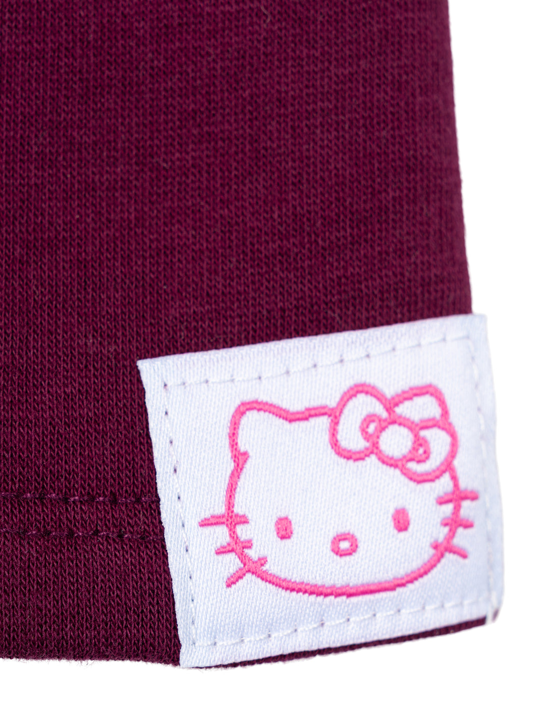 Hello Kitty Girls' Fleece 2-Piece Sweatshirt and Leggings Set Pink Plum