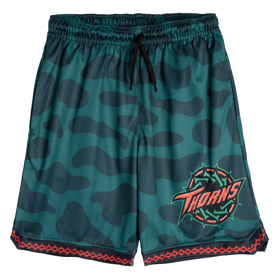 GOAT The Movie Will Harris Boys' Basketball 2-Piece Tank Top and Shorts Set Camo Green