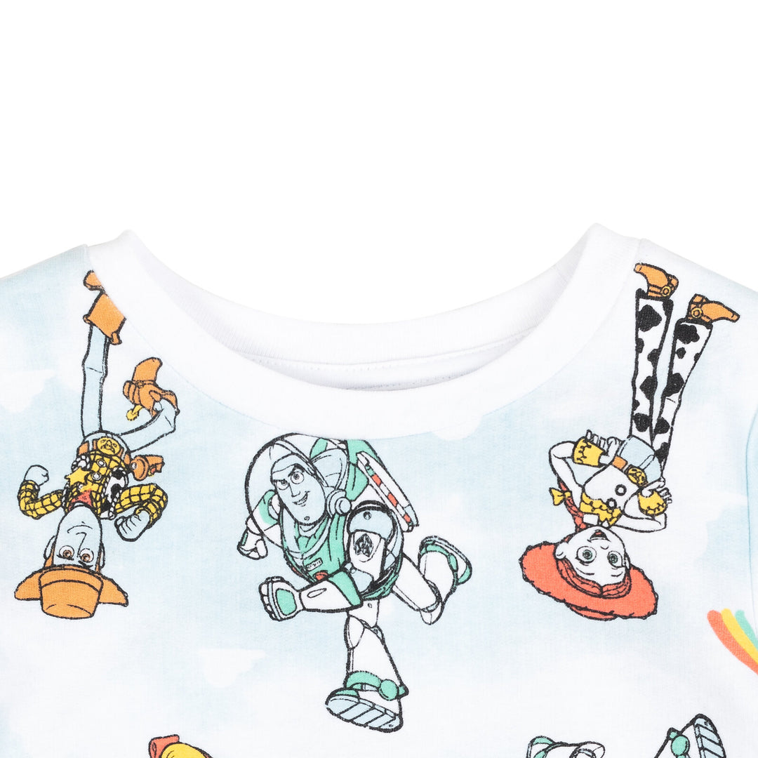 Disney Toy Story Girls' Pullover Sweatshirt Blue