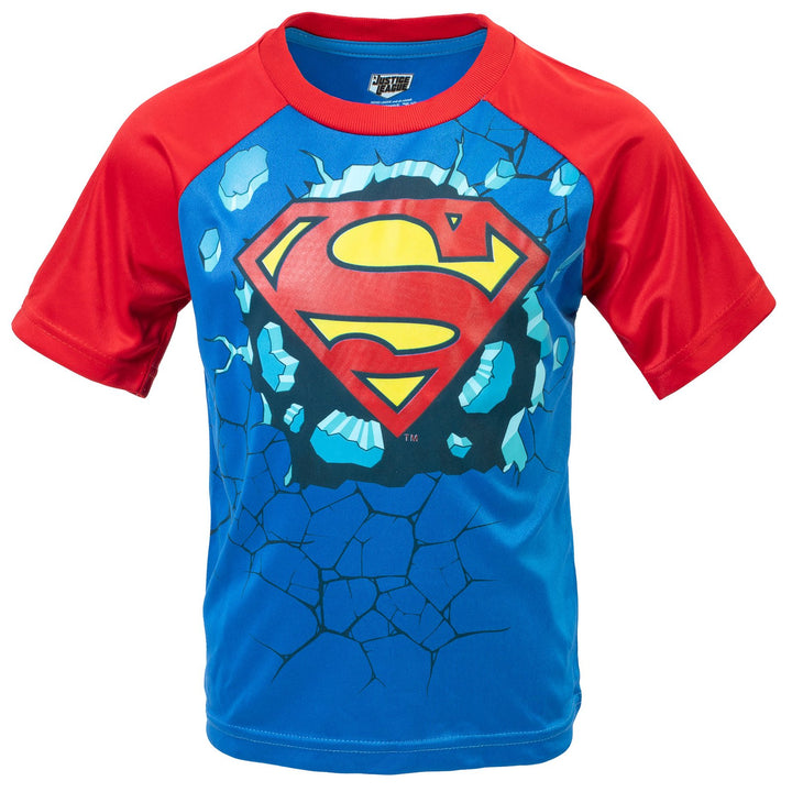DC Comics Justice League Boys' 3-Pack Short Sleeve T-Shirts Multi