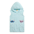 Lilo & Stitch Girls' Hooded Swimwear Cover Up Angel Blue