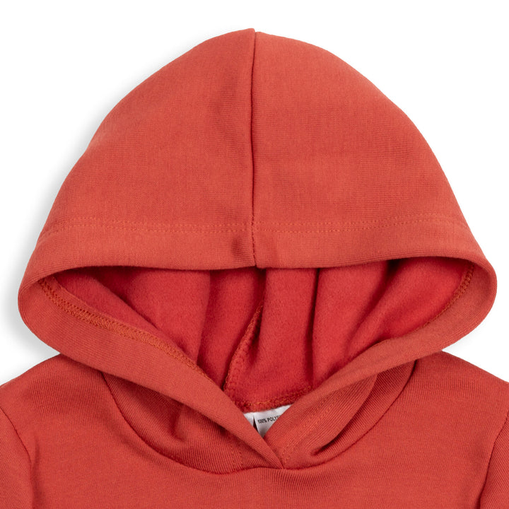 Minnie Mouse Girls' Fleece Pullover Hoodie Red