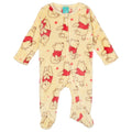 Disney Winnie the Pooh Baby Fleece Footed Sleep N' Play Cream Pink