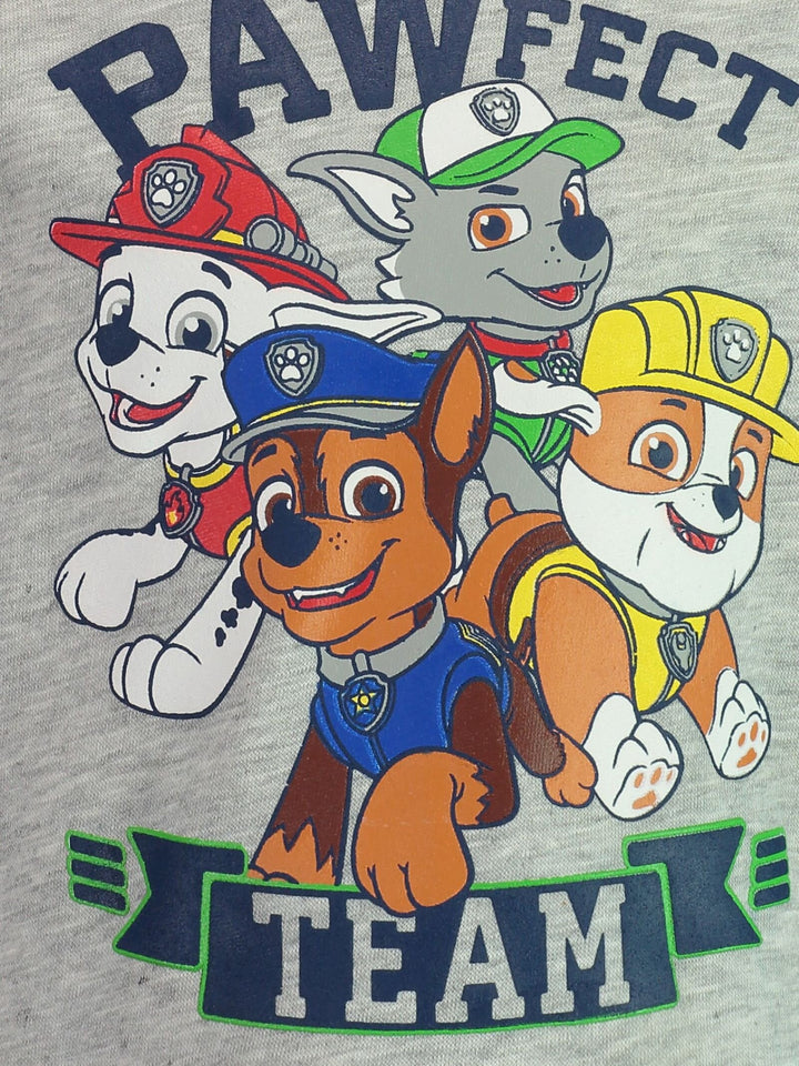 Nickelodeon Paw Patrol Boys' Fleece Sweatshirt Chase Marshall Grey