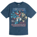 Transformers Men's Short Sleeve T-Shirt Prime Bumblebee Slate