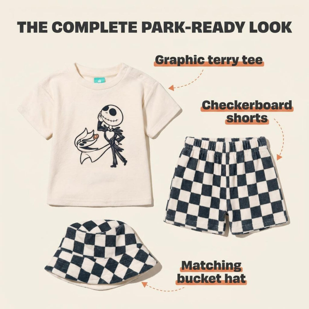 Nightmare Before Christmas Baby Boys' Jack Zero Charcoal