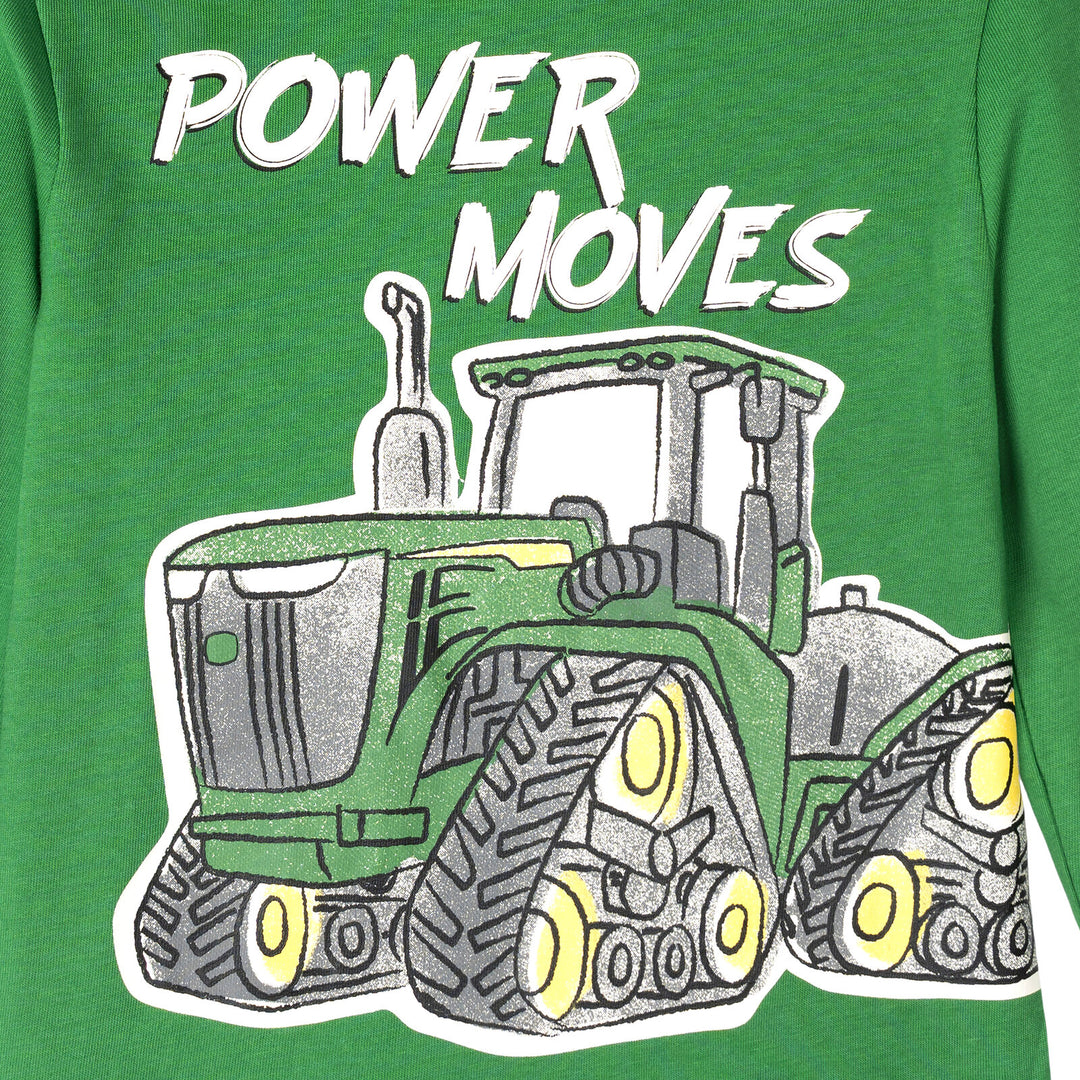 John Deere Boys' Long Sleeve T-Shirt Kelly Green