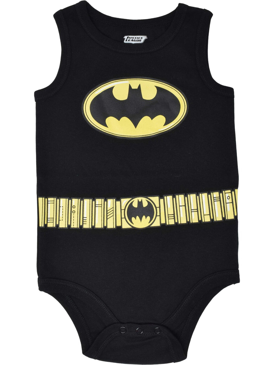DC Comics Justice League Baby 5-Pack Cosplay Sleeveless Bodysuits Multi