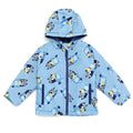 Bluey Hooded Rain Jacket Sky Blue