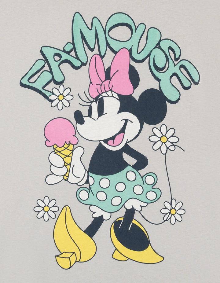 Matching Family Short Sleeve T-Shirt Minnie Vapor Blue