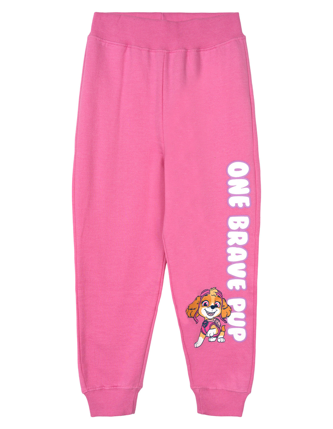 Paw Patrol Girls' Fleece 2-Piece Sweatshirt and Joggers Set Skye Marshall Pink