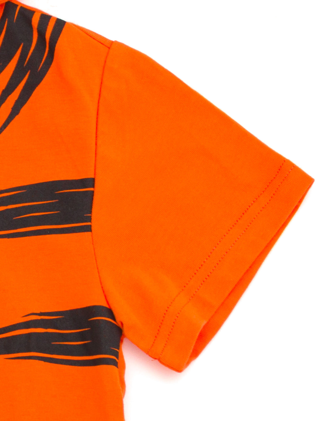 Disney Winnie the Pooh Tigger Boys' Cosplay Short Sleeve Hooded T-Shirt Orange Black