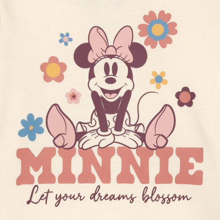 Minnie Mouse Girls' 2-Piece Tee and Skirt Set Pink