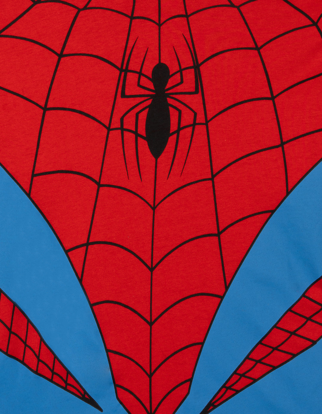 Marvel Spider-Man Adult Men or Women Cosplay Hooded T-Shirt Red Blue