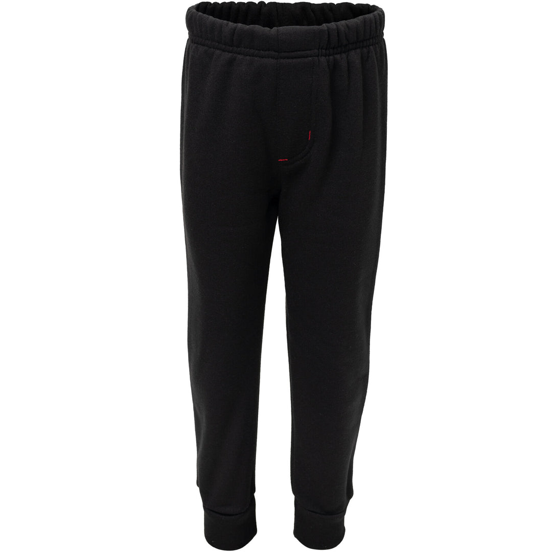 Marvel Spider-Man Boys' Fleece Sweatshirt and Joggers Set Black Red