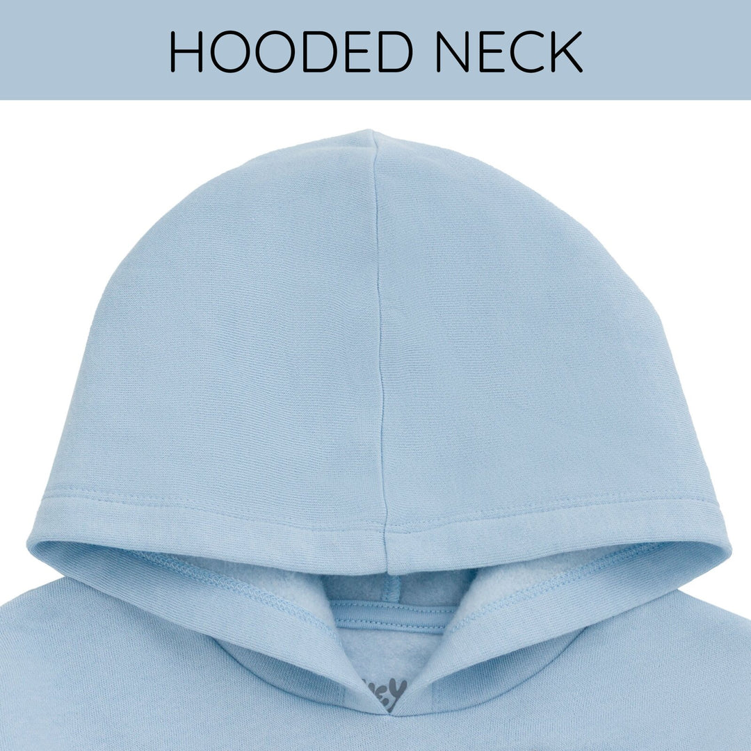 Bluey Fleece Hooded Sweatshirt Sky Blue