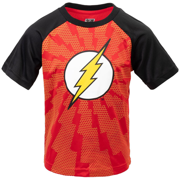 DC Comics Justice League Boys' 3-Pack Short Sleeve T-Shirts Multi