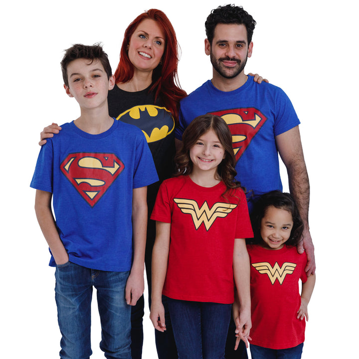 DC Comics Justice League Batman Men's Cosplay T-Shirt Charcoal
