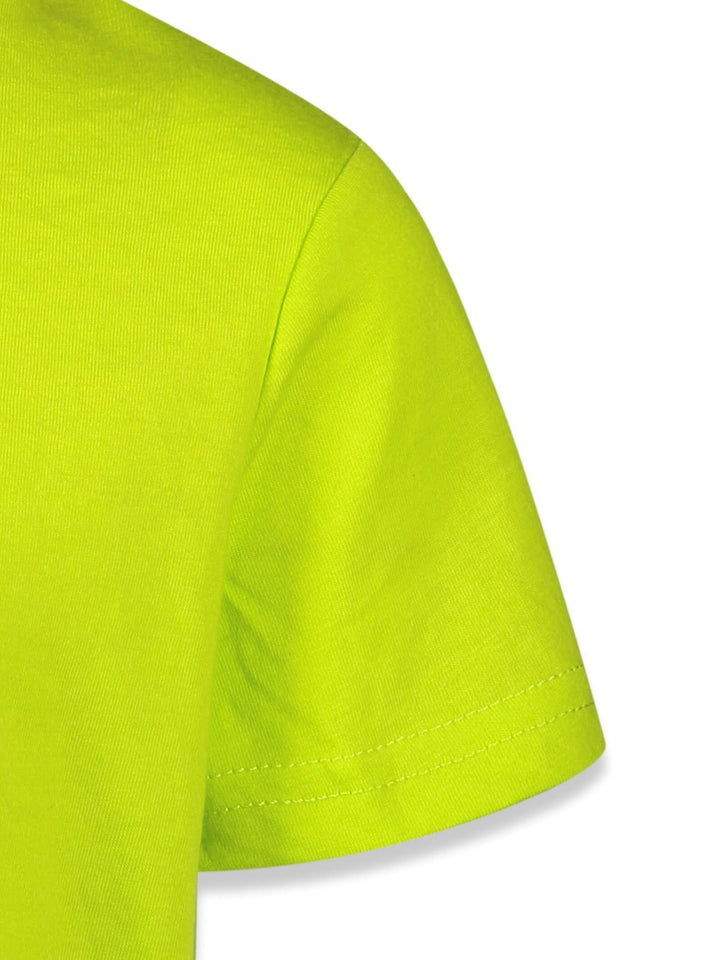 Disney Mickey Mouse Goofy Boys' Short Sleeve Graphic T-Shirt Lime Green