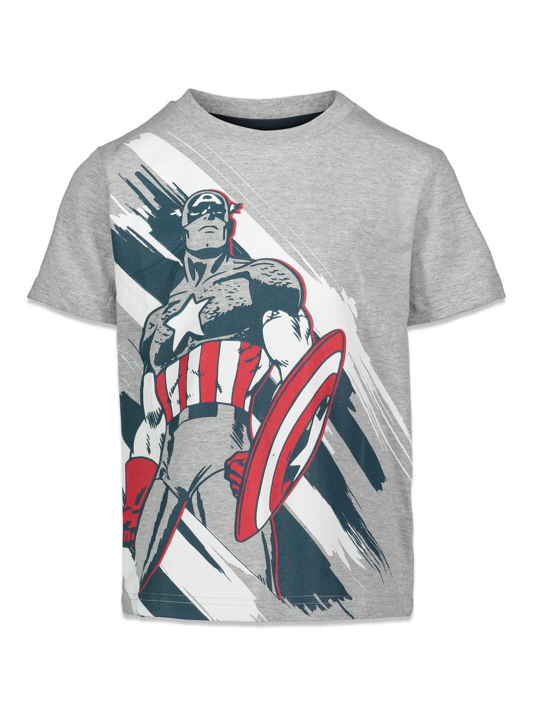 Marvel Avengers Captain America 2-Pack Short Sleeve Graphic T-Shirts Blue