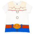 Disney Toy Story Matching Family Cosplay Short Sleeve T-Shirt Jessie White Blue