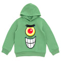 Nickelodeon SpongeBob SquarePants Plankton Men's Fleece Pullover Hoodie Jade Green