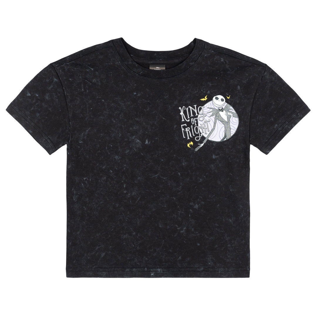 Nightmare Before Christmas Boys' Dark Wash Jack Zero