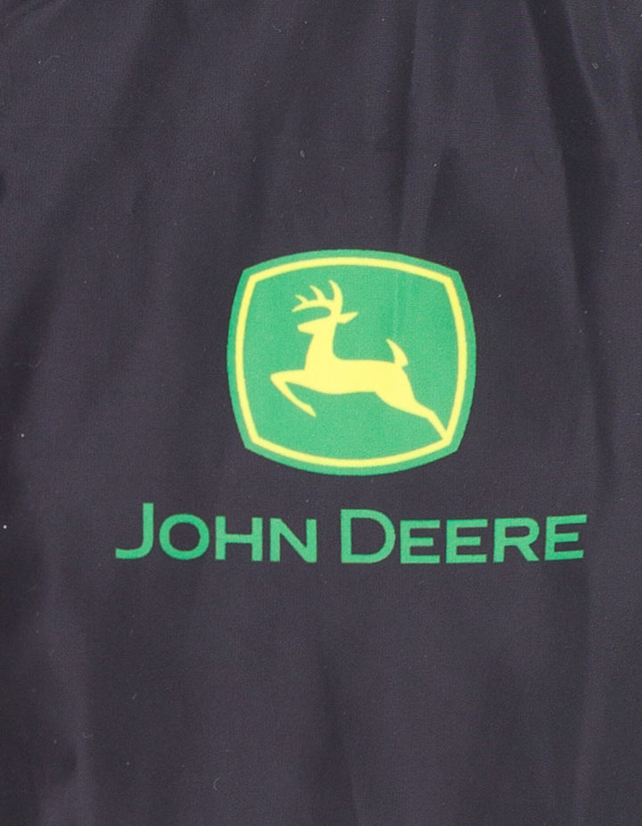 John Deere Boys' Varsity Bomber Jacket Green and Black