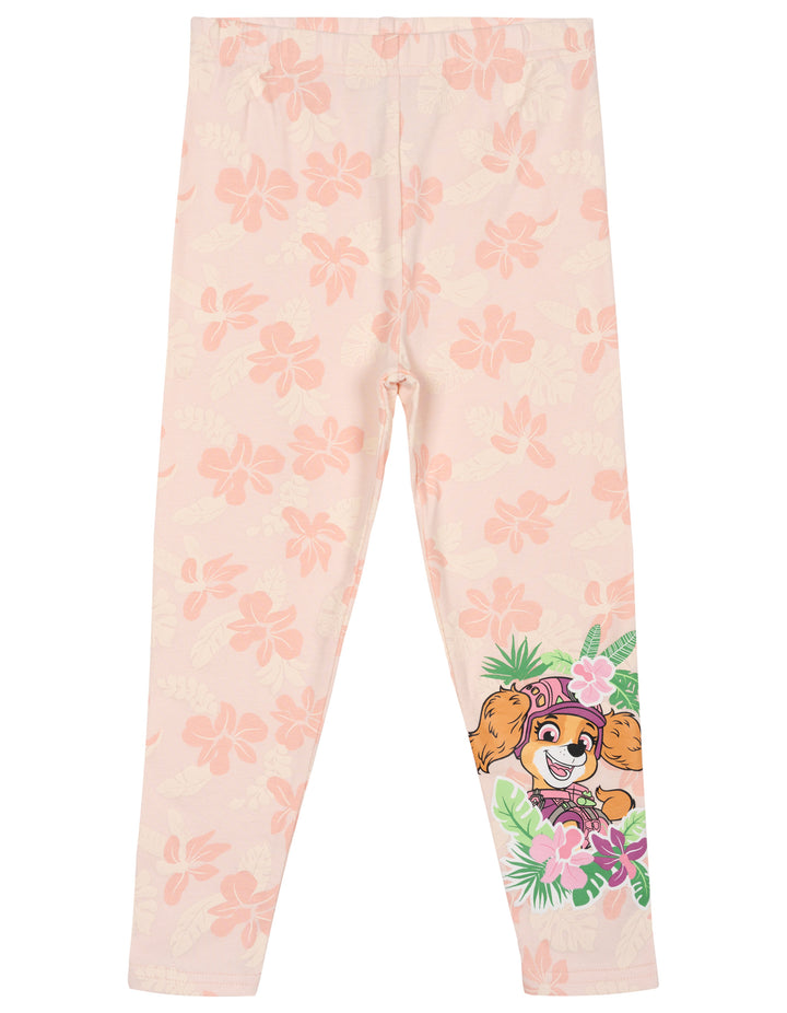 Paw Patrol Girls' 2-Piece Fleece Hoodie and Leggings Set Skye Marshall Pink