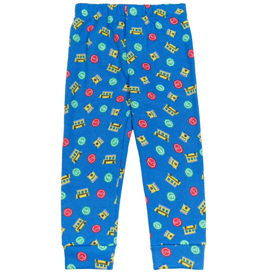 Cocomelon JJ Baby Boys' Fleece 2-Piece Hoodie and Pants Set Blue Heather Grey