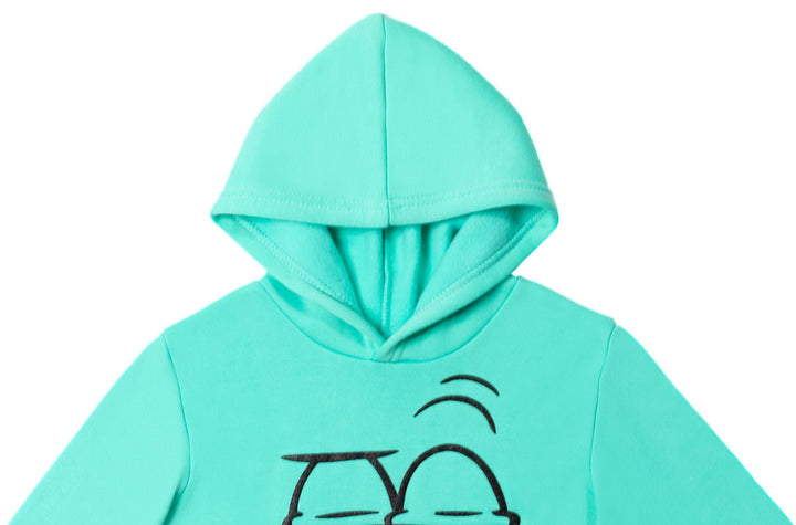 Nickelodeon SpongeBob SquarePants Squidward Boys' Fleece Pullover Hoodie Teal
