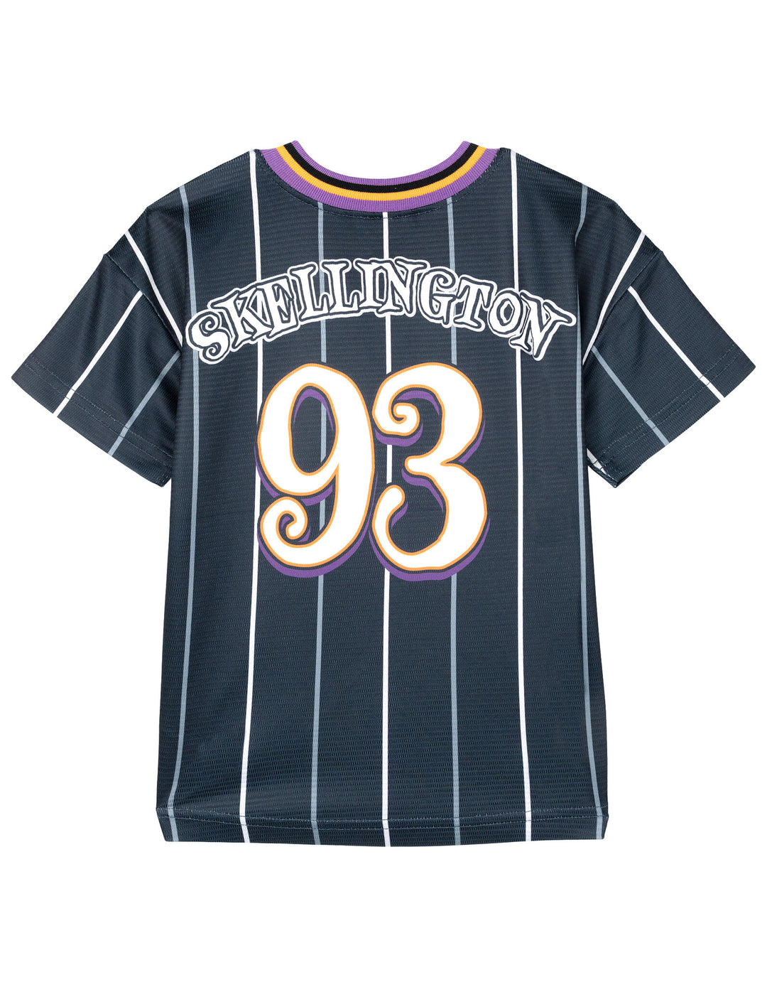 Nightmare Before Christmas Jack Skellington Boys' Athletic T-Shirt Charcoal Black