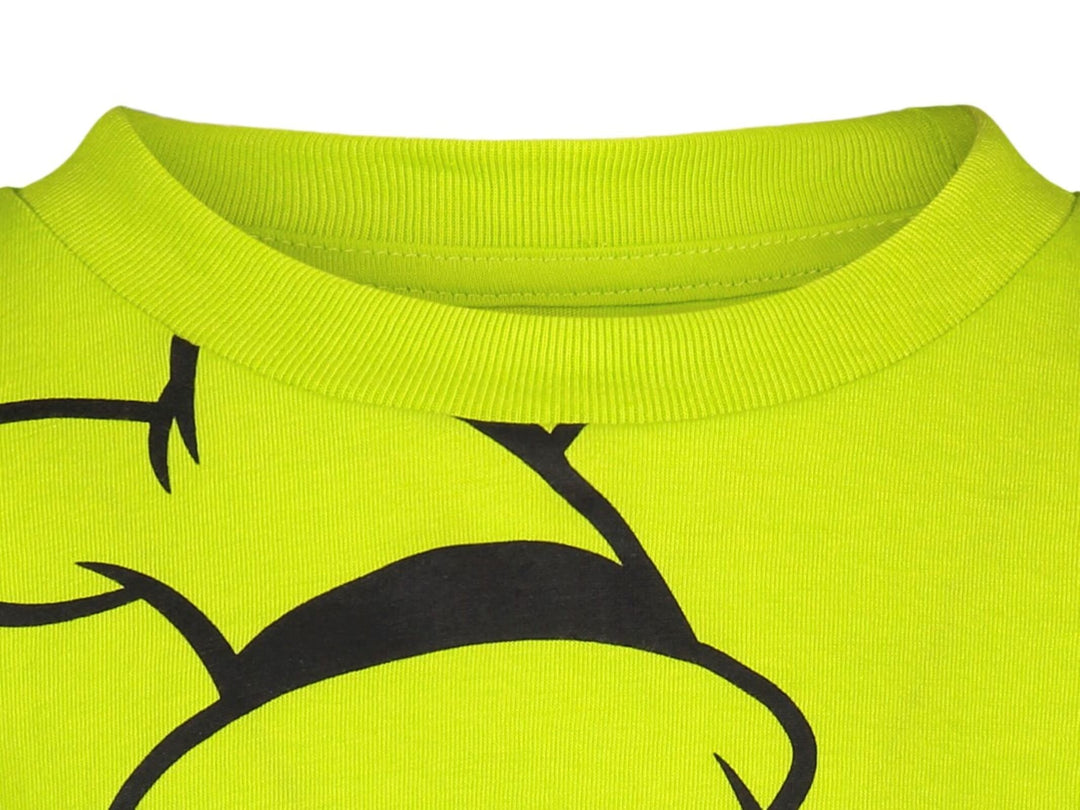 Disney Mickey Mouse Goofy Boys' Short Sleeve Graphic T-Shirt Lime Green