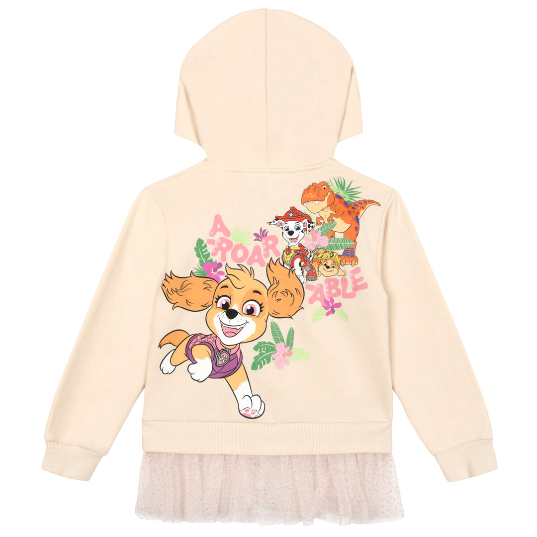 Paw Patrol Girls' 2-Piece Fleece Hoodie and Leggings Set Skye Marshall Pink