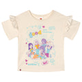 LEGO Girls' Short Sleeve T-Shirt Tusk Cream