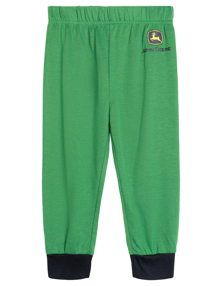 John Deere Boys' 2-Piece Pajama Set Green