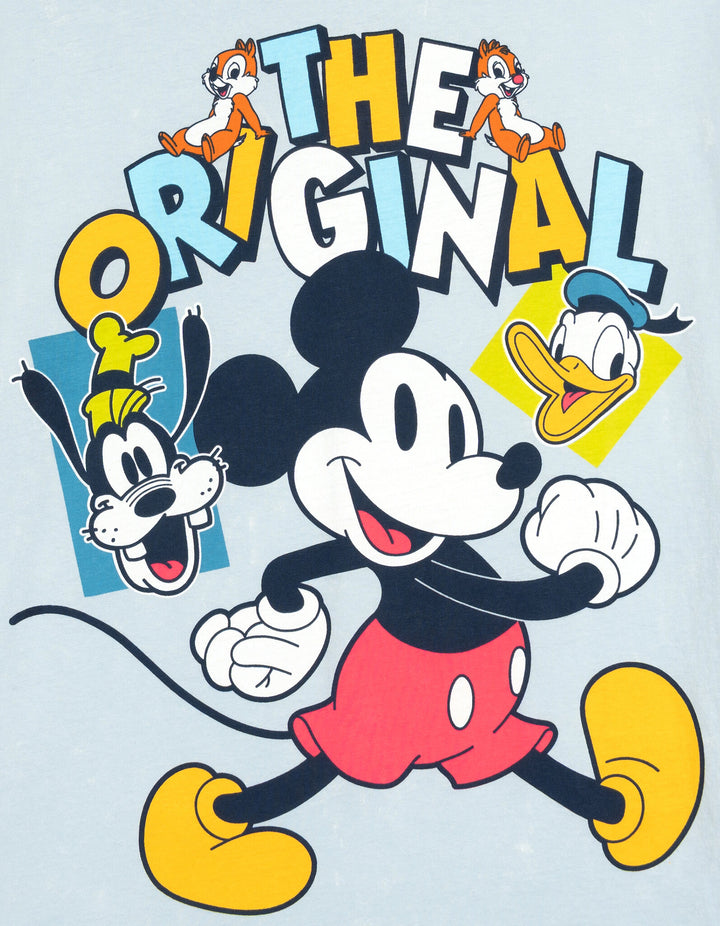Disney Mickey Mouse & Friends Men's Short Sleeve T-Shirt Skyway
