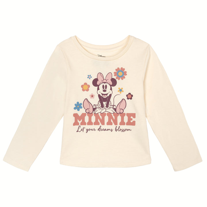 Minnie Mouse Girls' 2-Piece Tee and Skirt Set Pink
