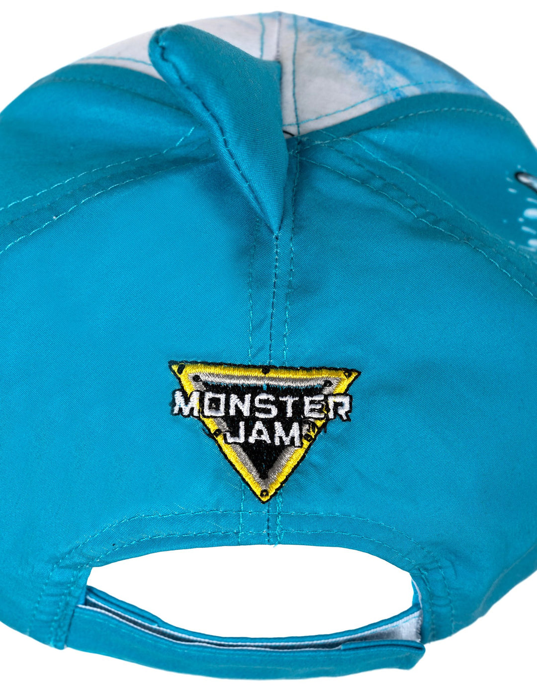 Monster Jam Boys' Cosplay Strapback Baseball Cap Megalodon Blue