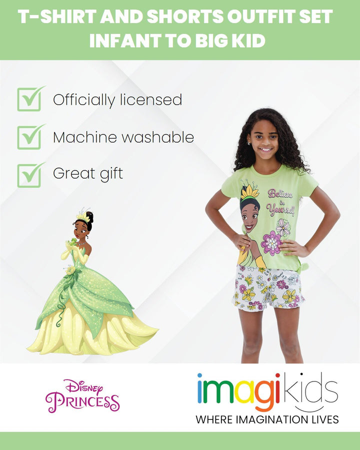 Disney The Princess and the Frog Princess Tiana Girls' Light Green