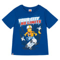 LEGO Boys' Short Sleeve T-Shirt Royal Blue Skate