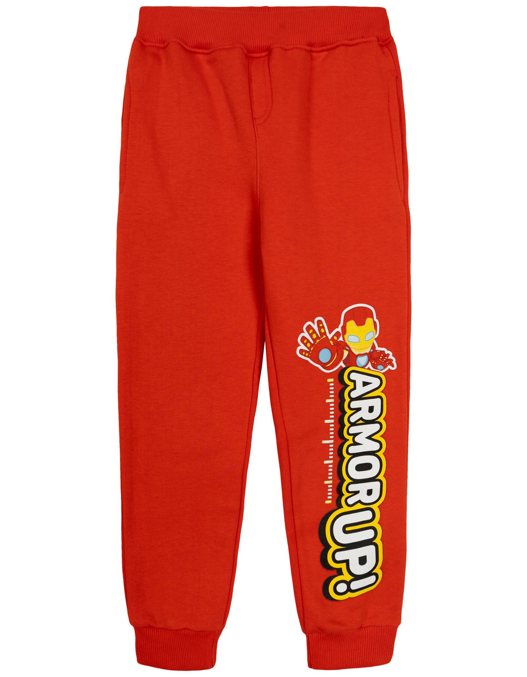Marvel Iron Man and His Awesome Friends Hoodie and Pants Set Red Yellow