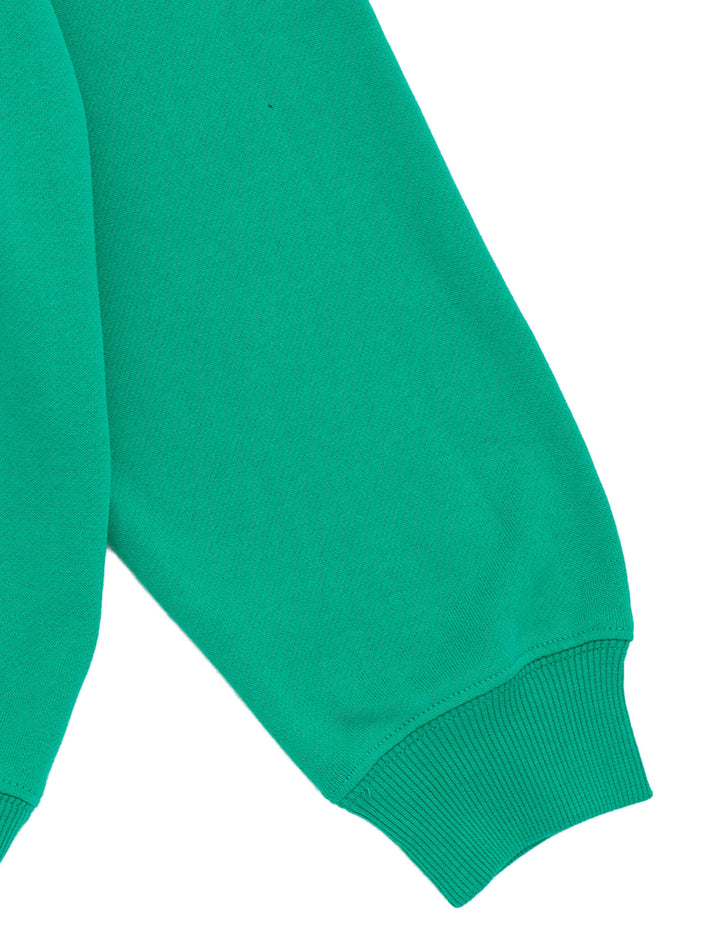 Wicked Women's Fleece Crewneck Pullover Emerald Green