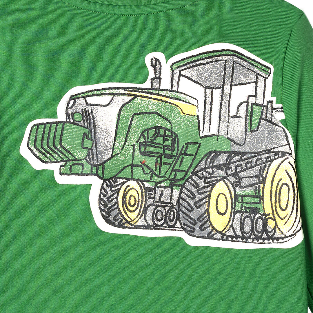 John Deere Boys' Long Sleeve T-Shirt Kelly Green