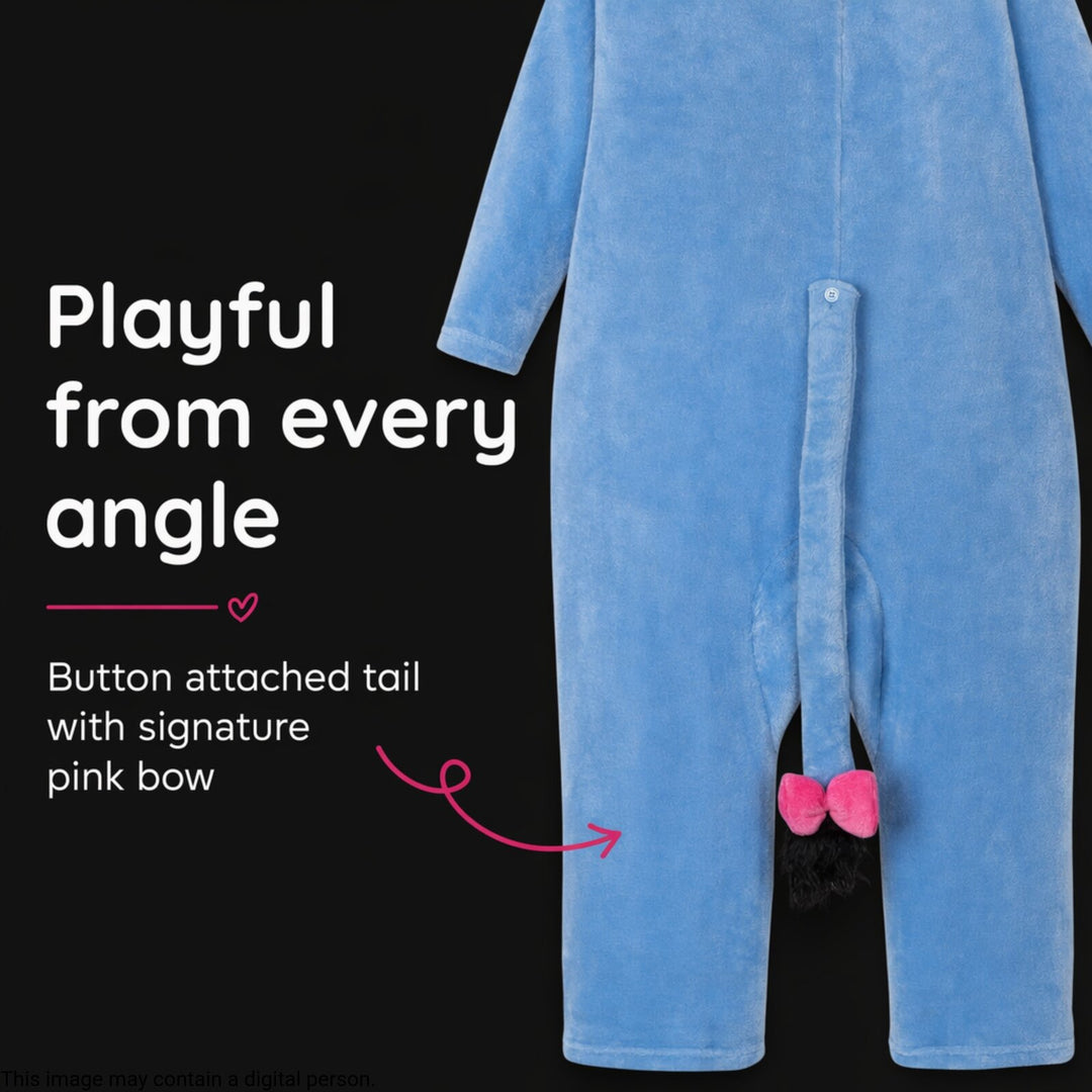Disney Winnie the Pooh Eeyore Adult Men or Women Slate Blue