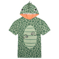 imagikids Adult Men or Women Cosplay Hooded T-Shirt Reptile Green Coral