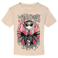 Nightmare Before Christmas Jack Skellington Boys' Short Sleeve T-Shirt Sandshell