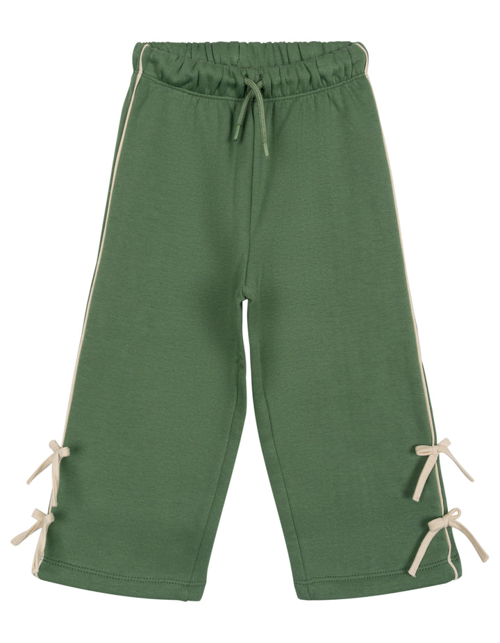 Moana Girls' Fleece 2-Piece Sweatshirt and Pants Set Green