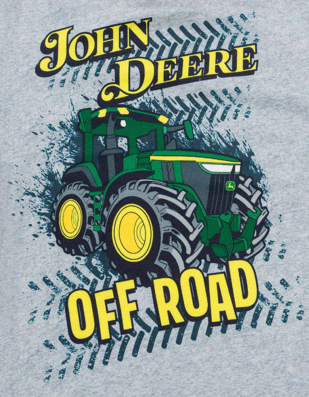 John Deere Boys' Pajama Shirt and Pants Set Green Black