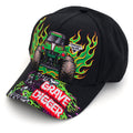 Monster Jam Grave Digger Boys' Baseball Cap Black
